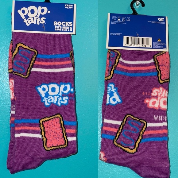 Pop Tart Socks New - Picture 3 of 12